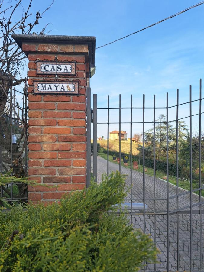 Casa Maya San Martino Alfieri Bagian luar foto